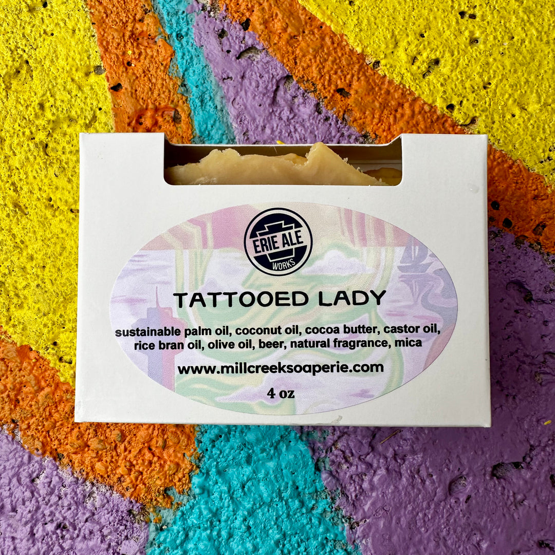Tattooed Lady Cream Soap