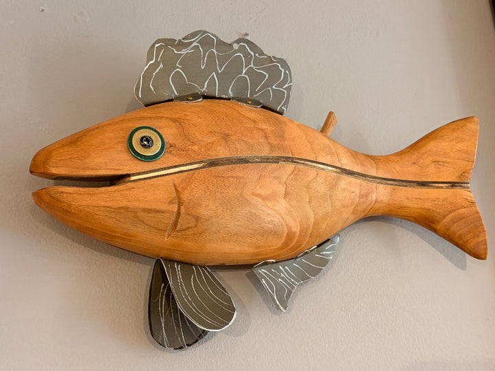 Fish Wall Hanging - Cherry 2