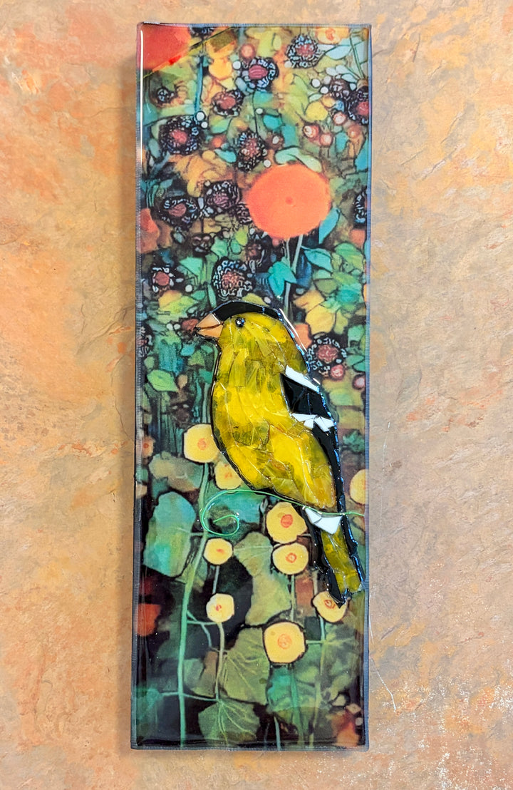 Goldfinch Mosaic Totem