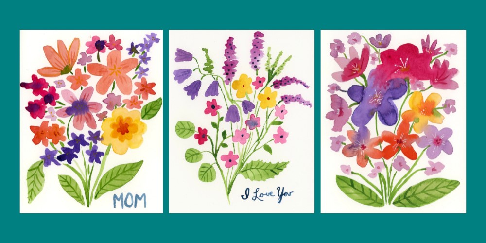 Floral Watercolor Workshop: Saturday, May 13: 4-6 pm