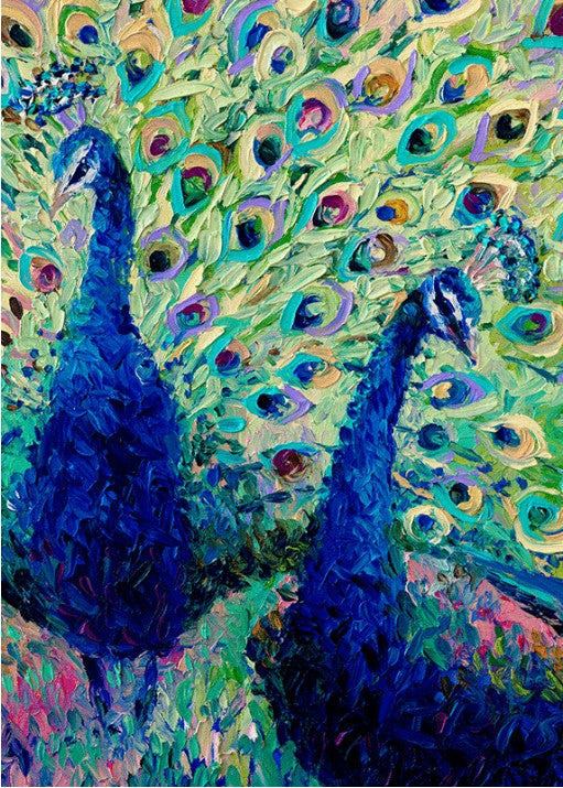 Birthday Card - Gemini Peacock