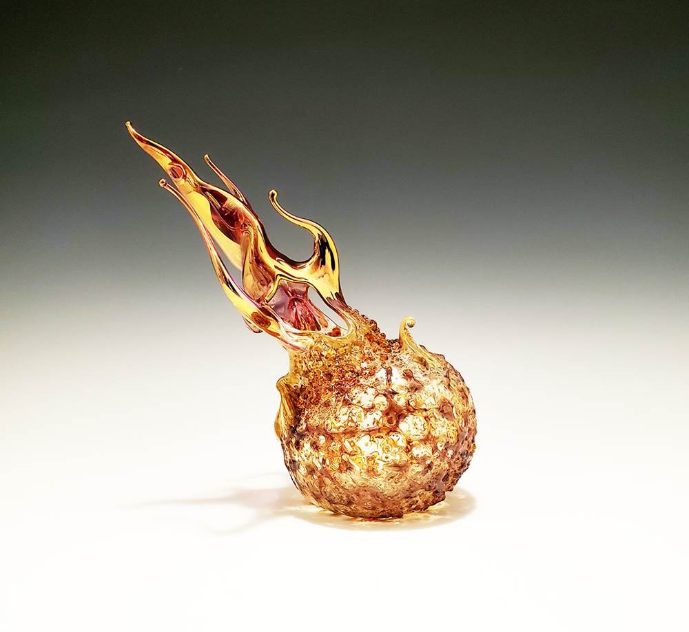 Fireball Votive Golden Sun