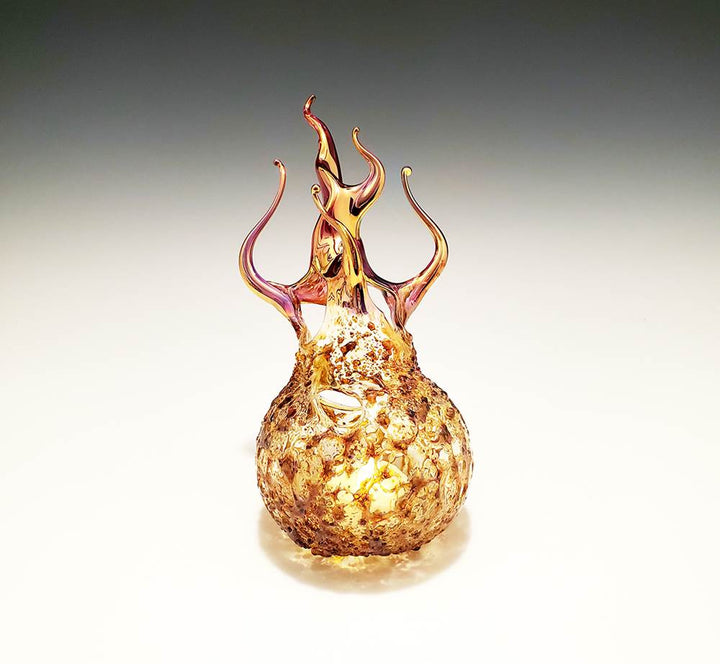 Fireball Votive Golden Sun