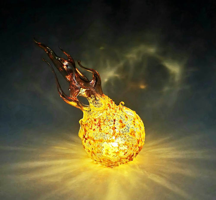 Fireball Votive Golden Sun