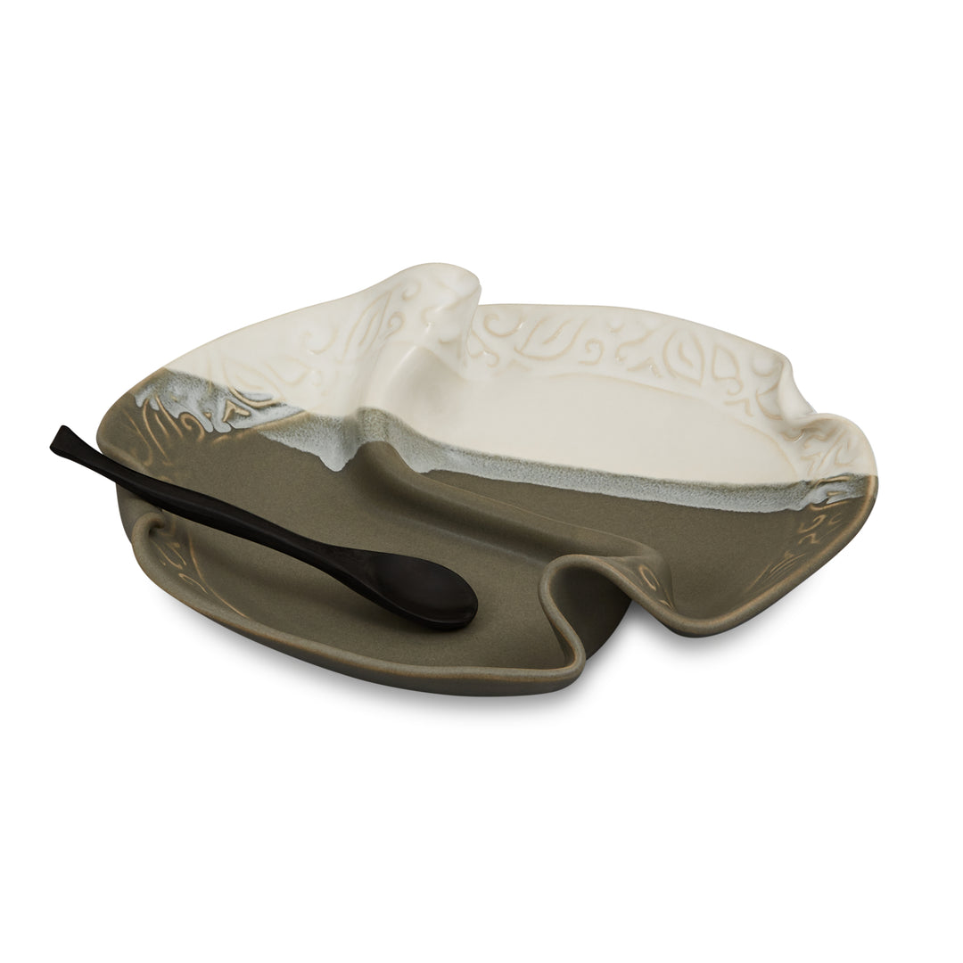 2 Sided Condiment Set