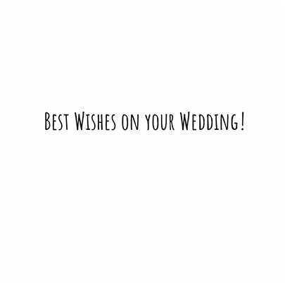 Wedding Card - Happy Life