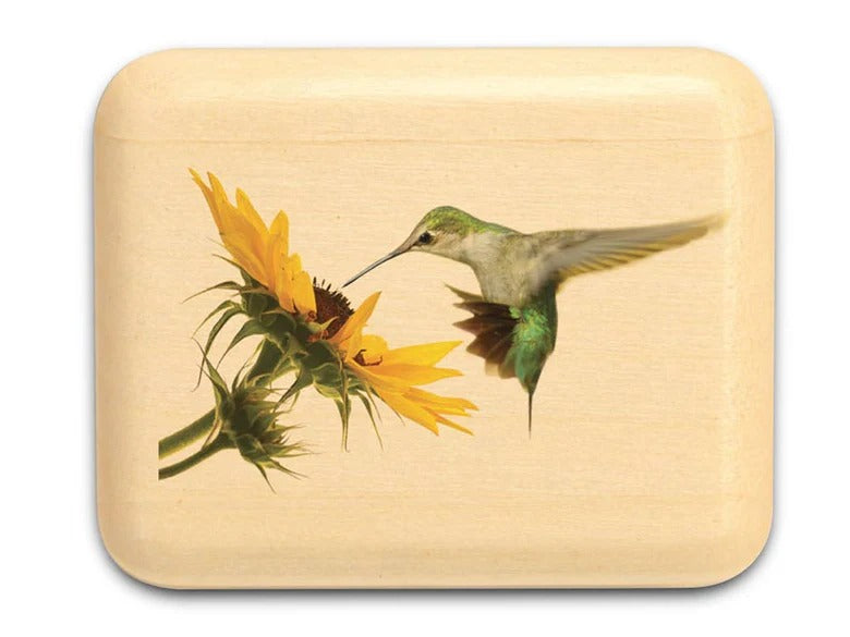 2" Flat Narrow Box Aspen Hummingbird
