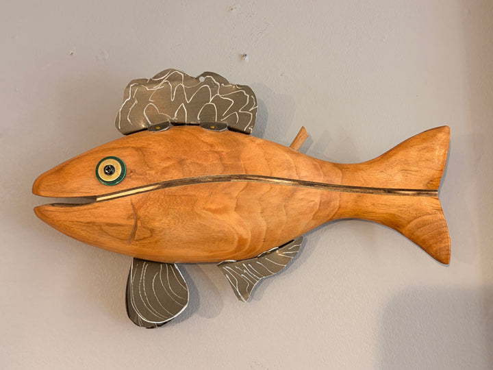 Fish Wall Hanging - Cherry 2