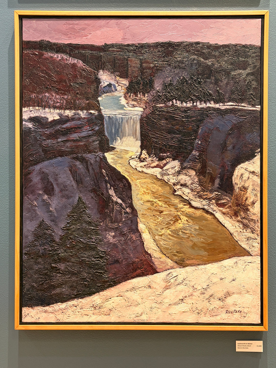 Letchworth In Winter