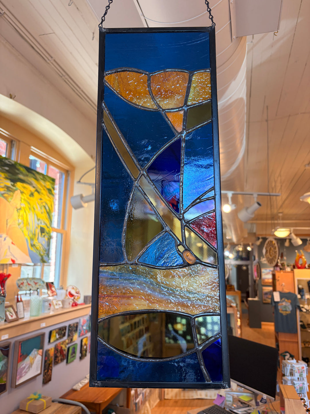 Flower Glass Panel