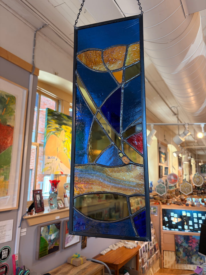 Flower Glass Panel
