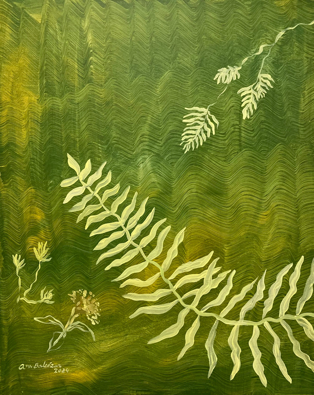 Yellow Plant on Textures