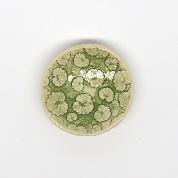 Pottery Dish Bowl - Ground Ivy