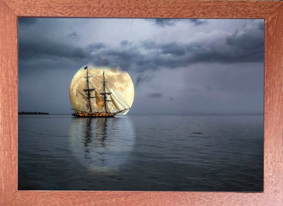 Moonlight Sail of the Brig Niagara