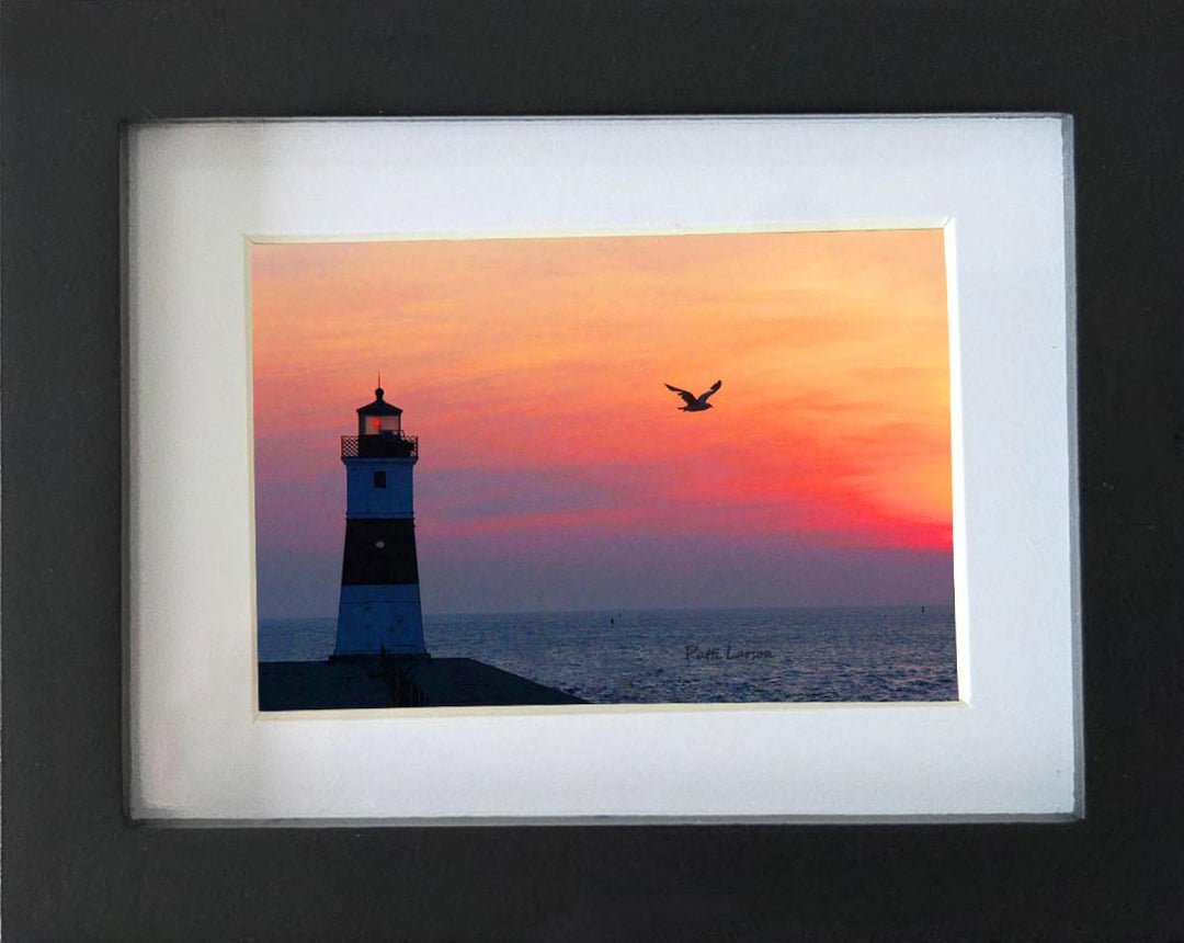 North Pier Lighthouse at Sunrise Mini
