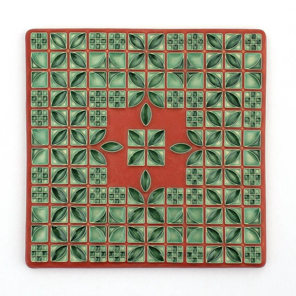 Tile Lattice Red + Green