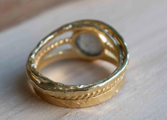 Lucy Labradorite Ring