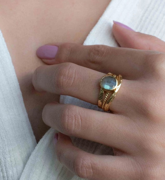 Lucy Labradorite Ring