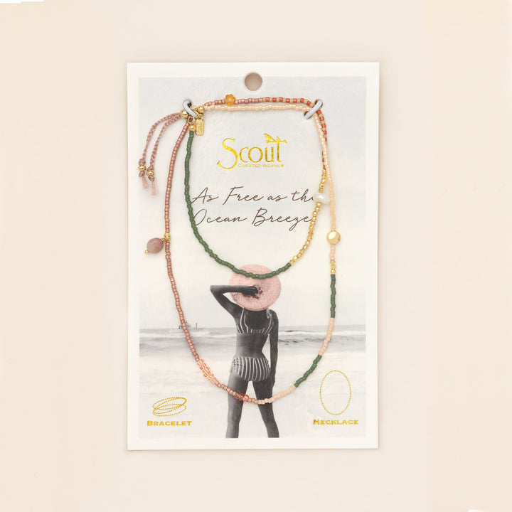 Mixed Media Wrap Healing - Tourmaline + Gold