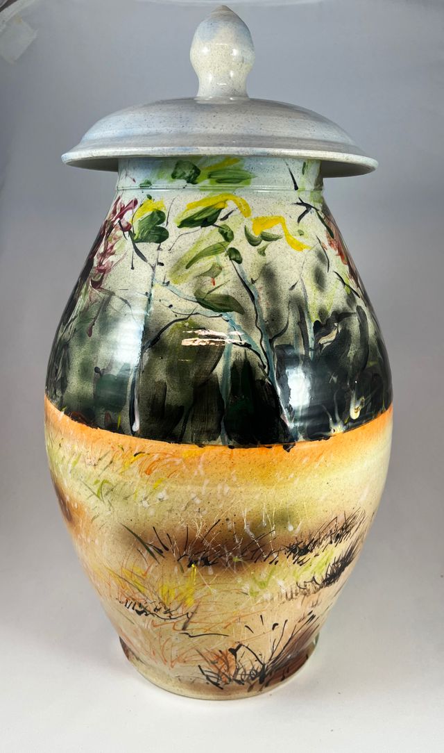Mountain Meadow Lidded Jar
