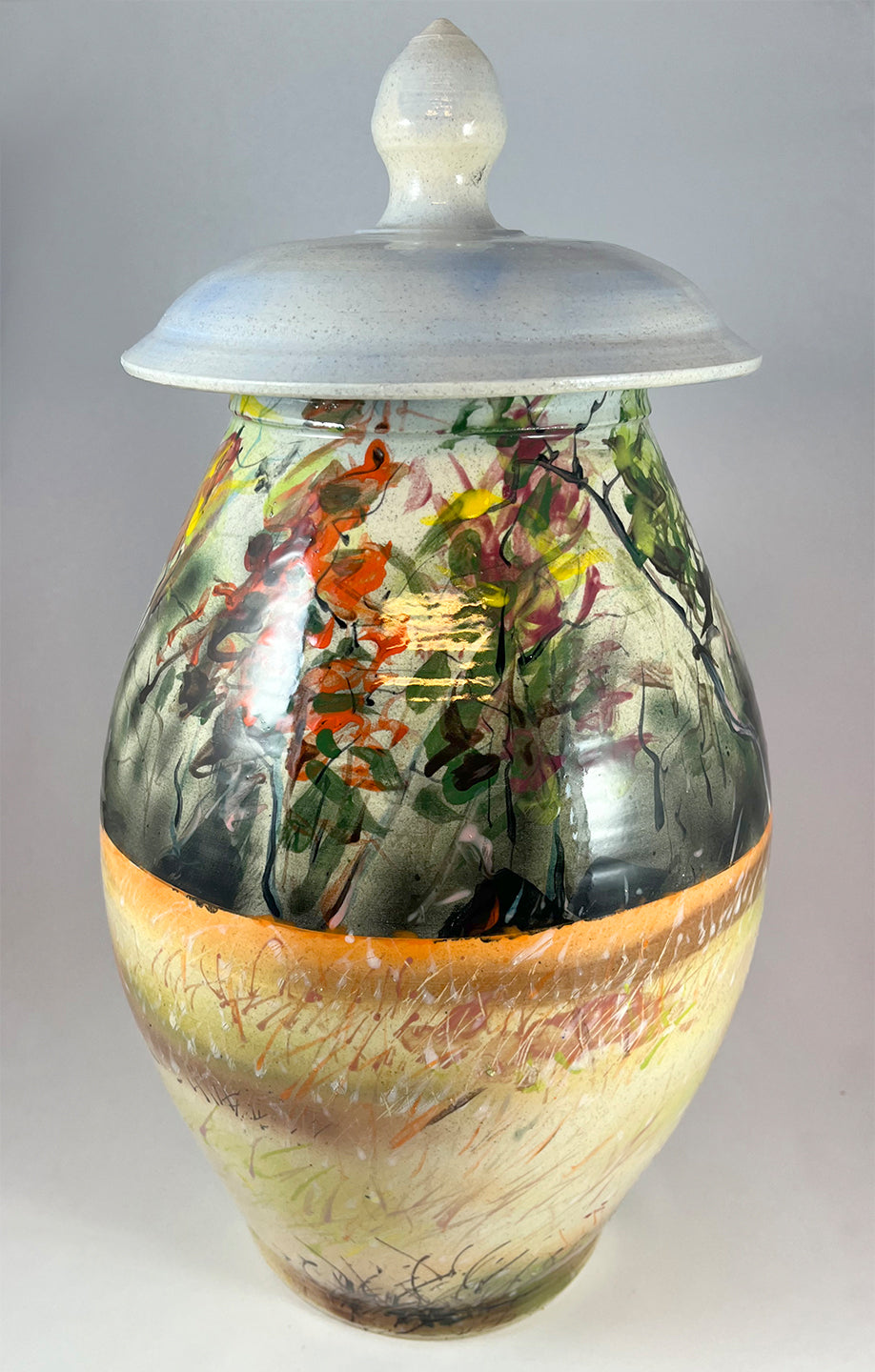 Mountain Meadow Lidded Jar