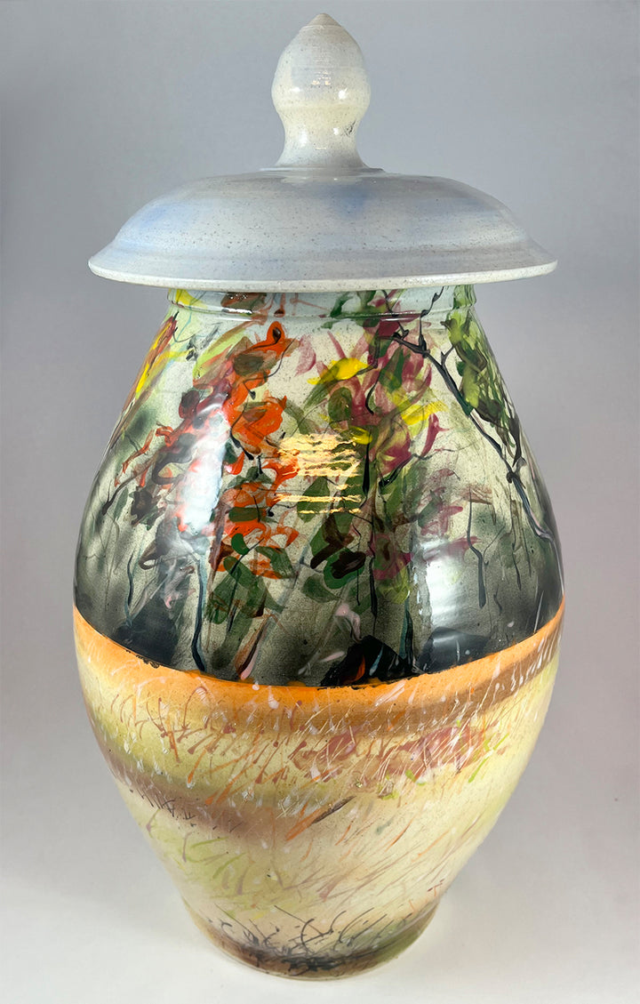 Mountain Meadow Lidded Jar