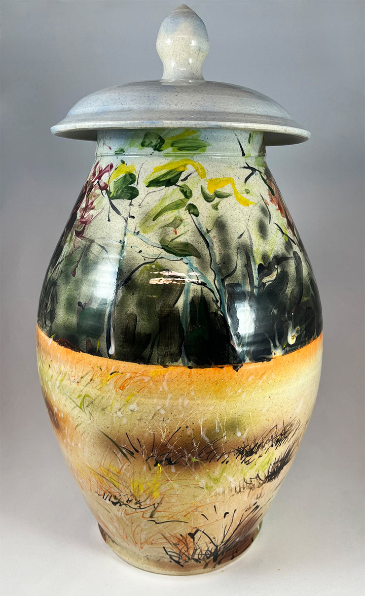 Mountain Meadow Lidded Jar