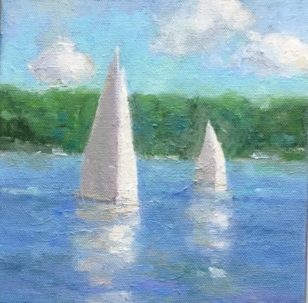 Two Sailboats