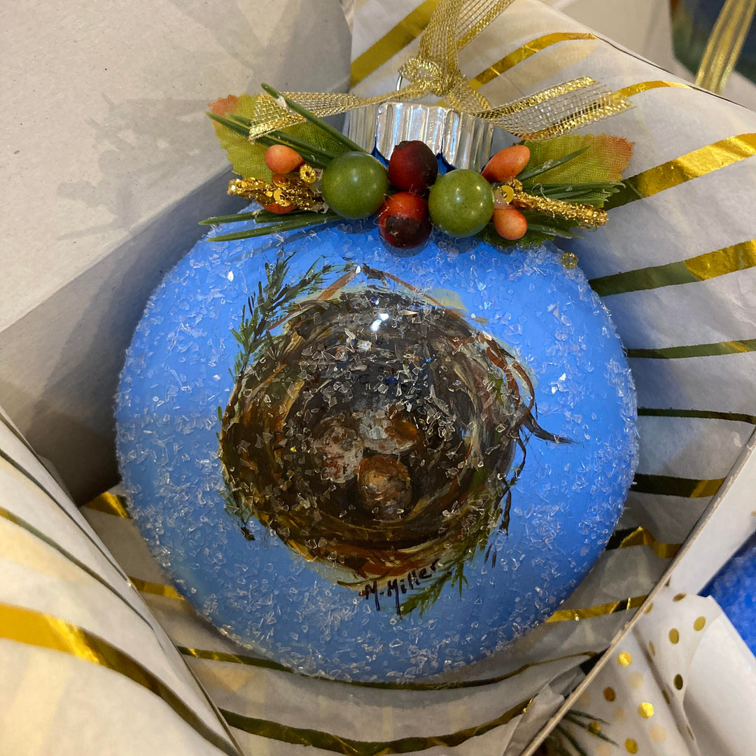 Frosted Disc Bird Nest 2