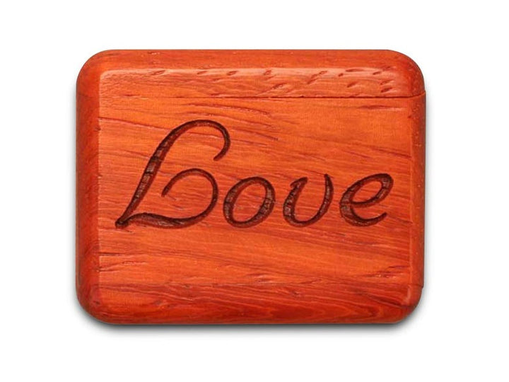 2" Secret Box Padauk Love You!