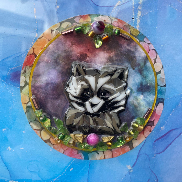 Racoon Mosaic