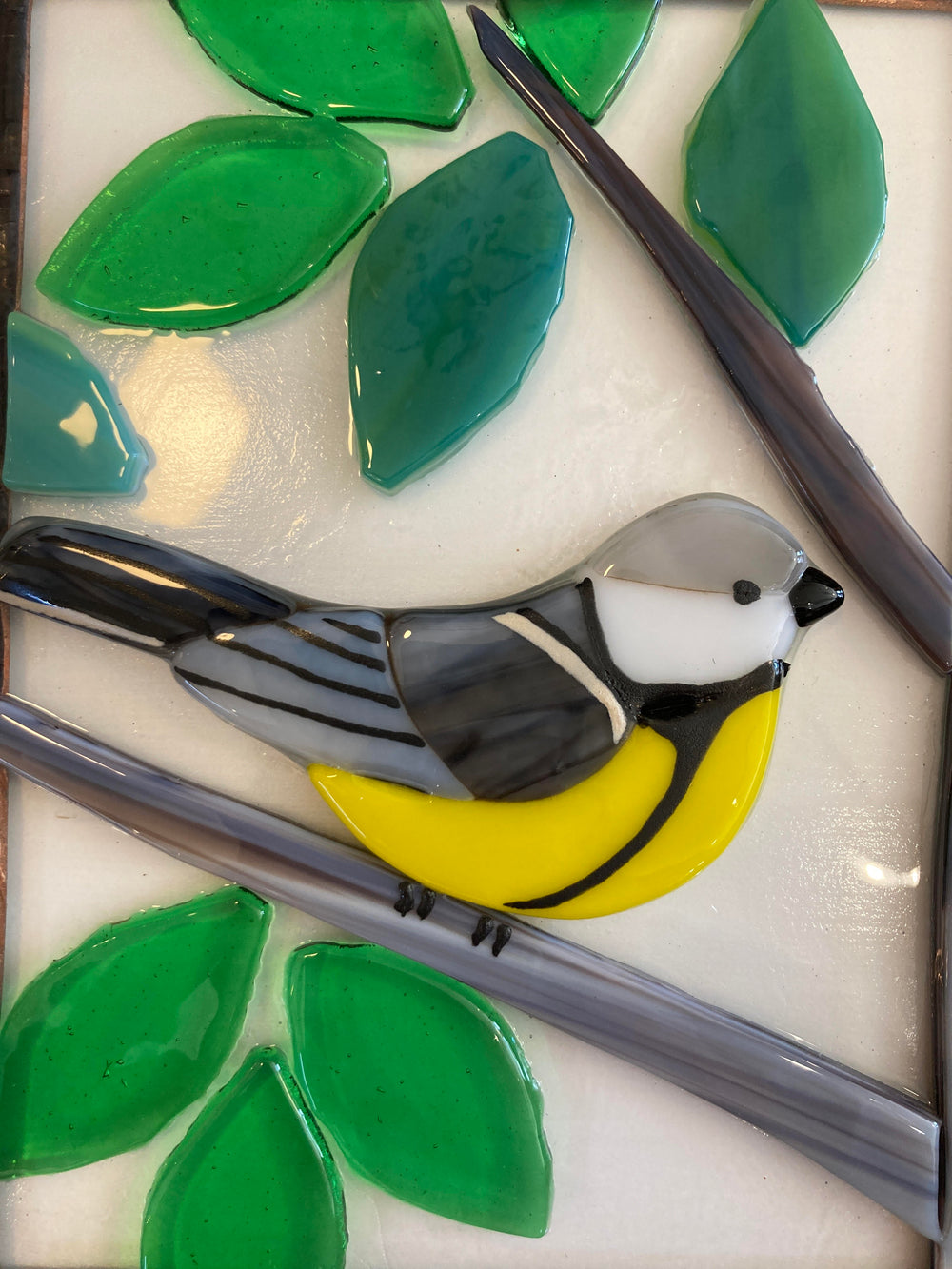 Blue Jay + Finch Panel