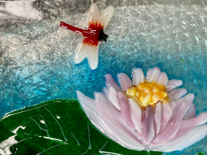 Waterlily + Dragonfly
