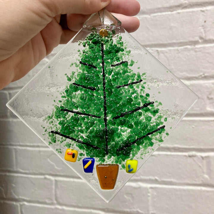 Holiday Tree Suncatcher