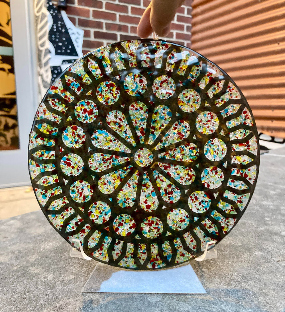 Rose Window Suncatcher