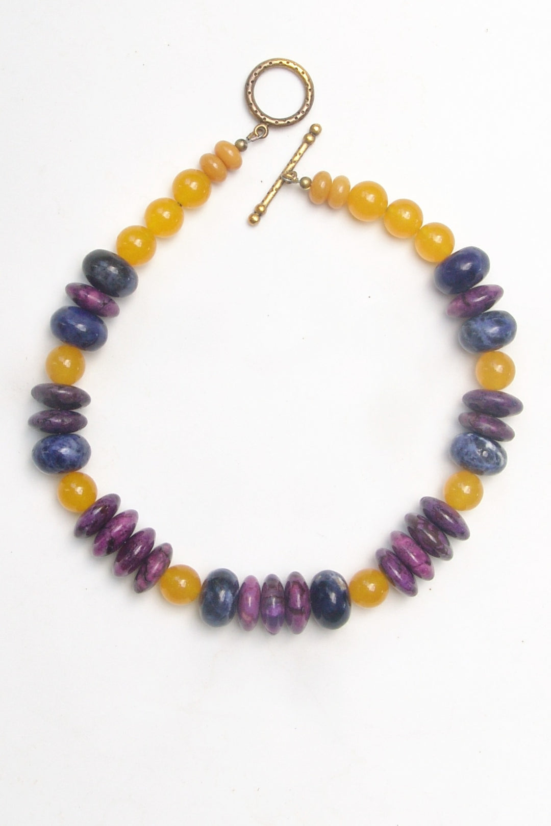 Yellow Jade Necklace