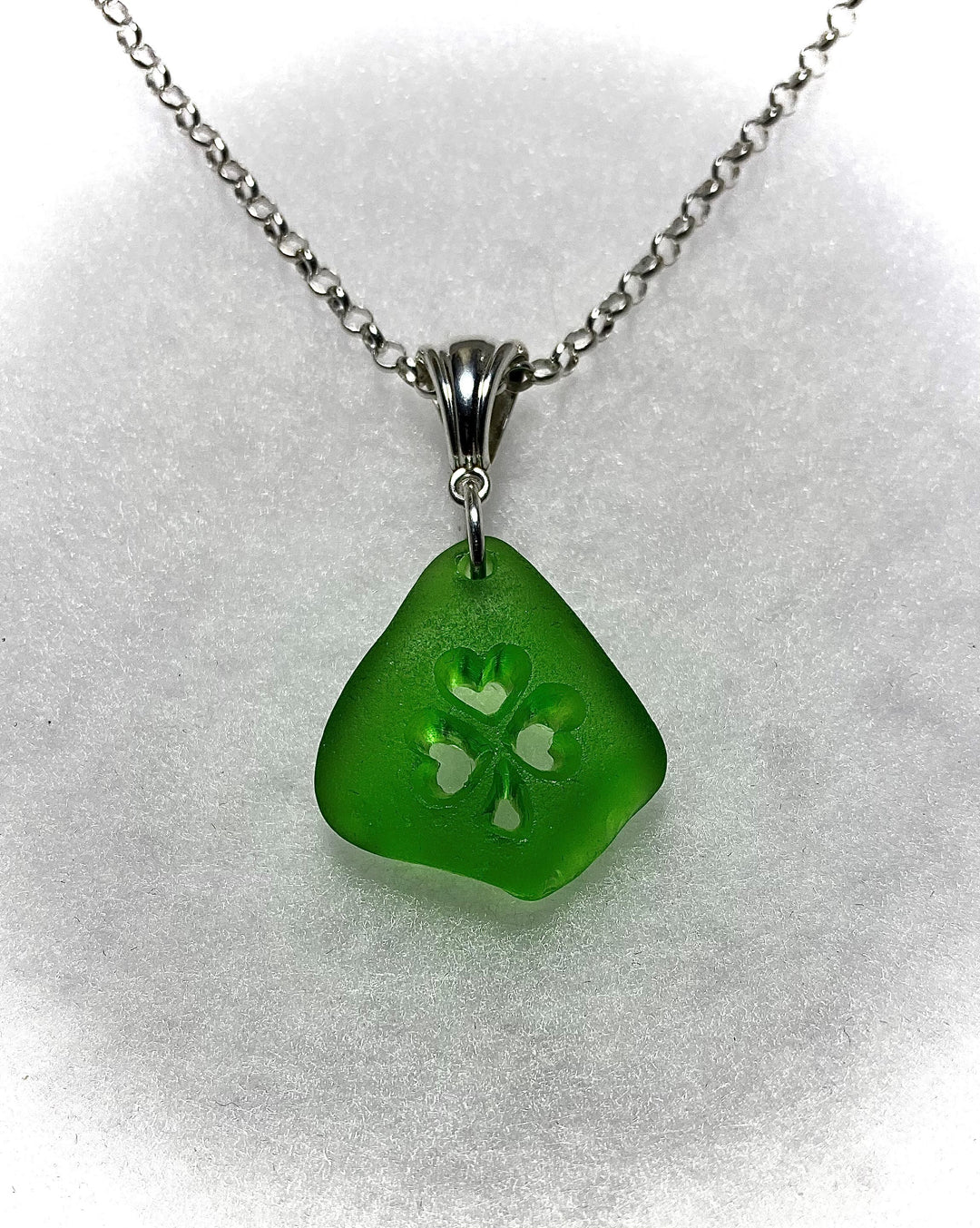 Shamrock Green Necklace