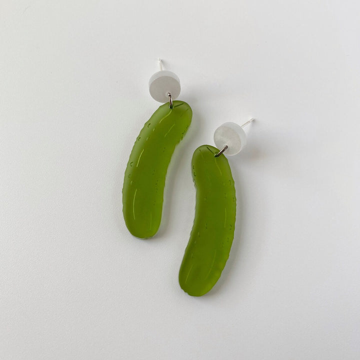 Perfect Pickle Earrings