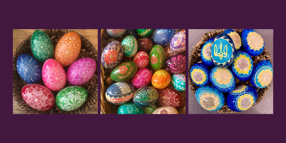 Pysanky Egg Workshop: Sunday, March 19: 1-3 pm