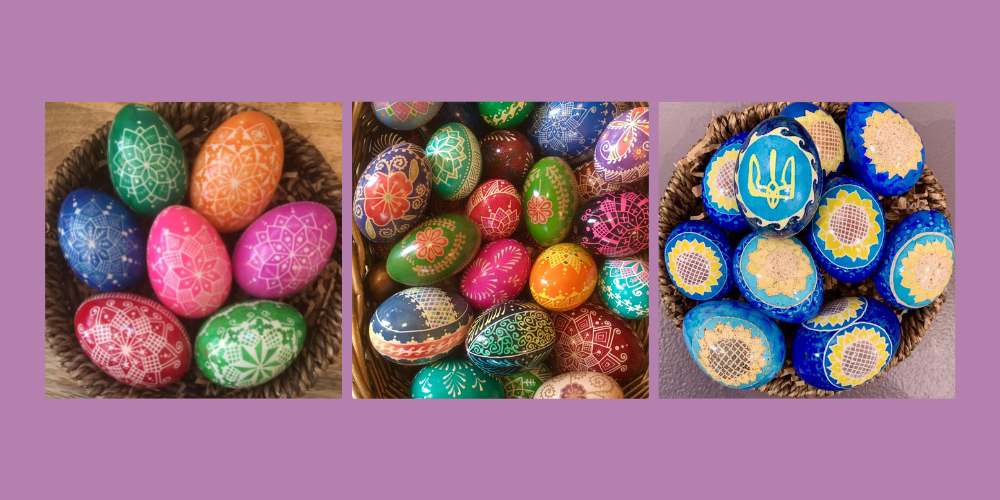 Pysanky Egg Workshop 2: Tuesday, March 19: 5:15-7:15 pm