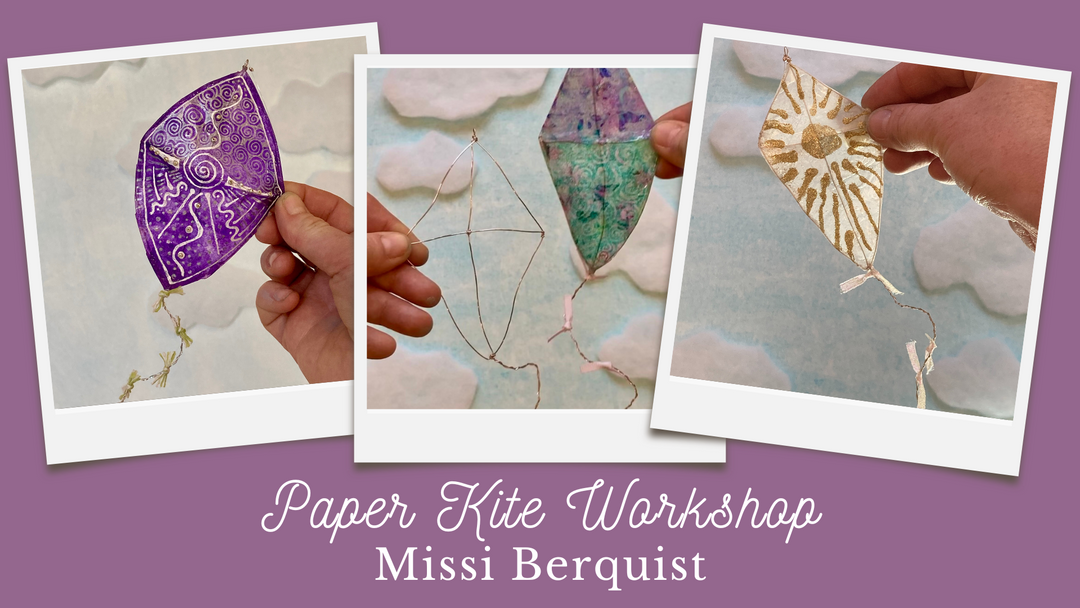 Paper Kite Workshop: Saturday, May 11: 4-6 pm