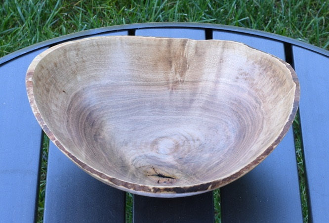 English Walnut Live Edge Bowl