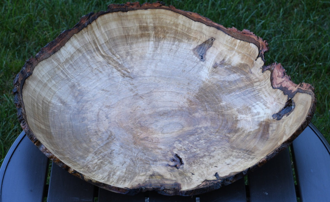 Maple Burl Live Edge Bowl