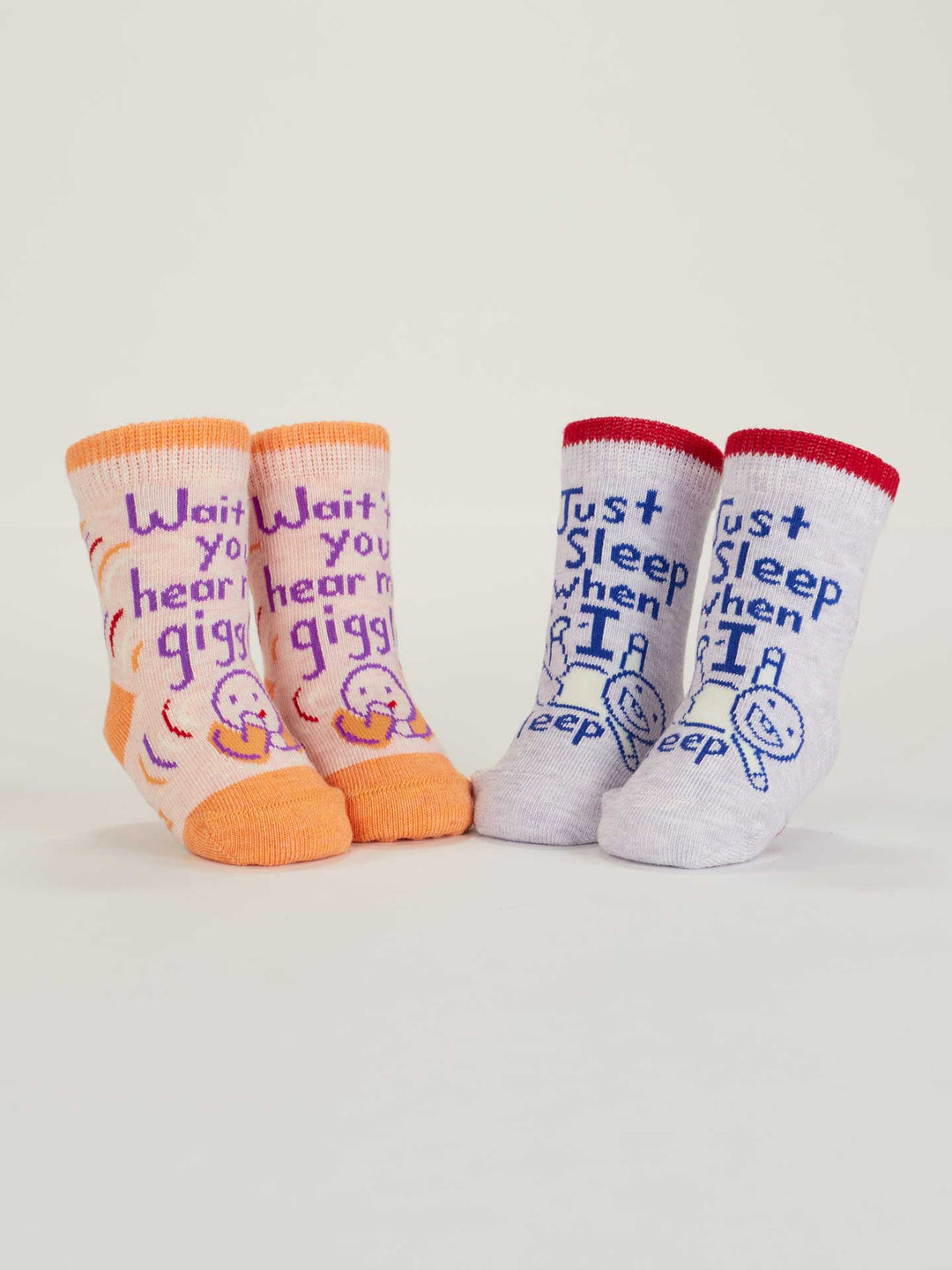 Hear Me Giggle/Sleep Baby Socks