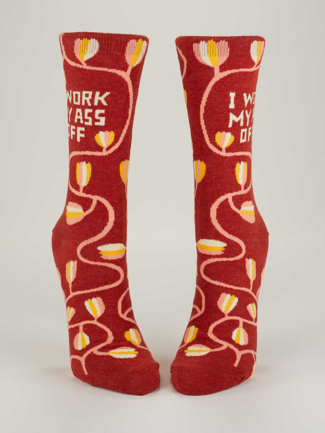Work My A** Off Crew Socks