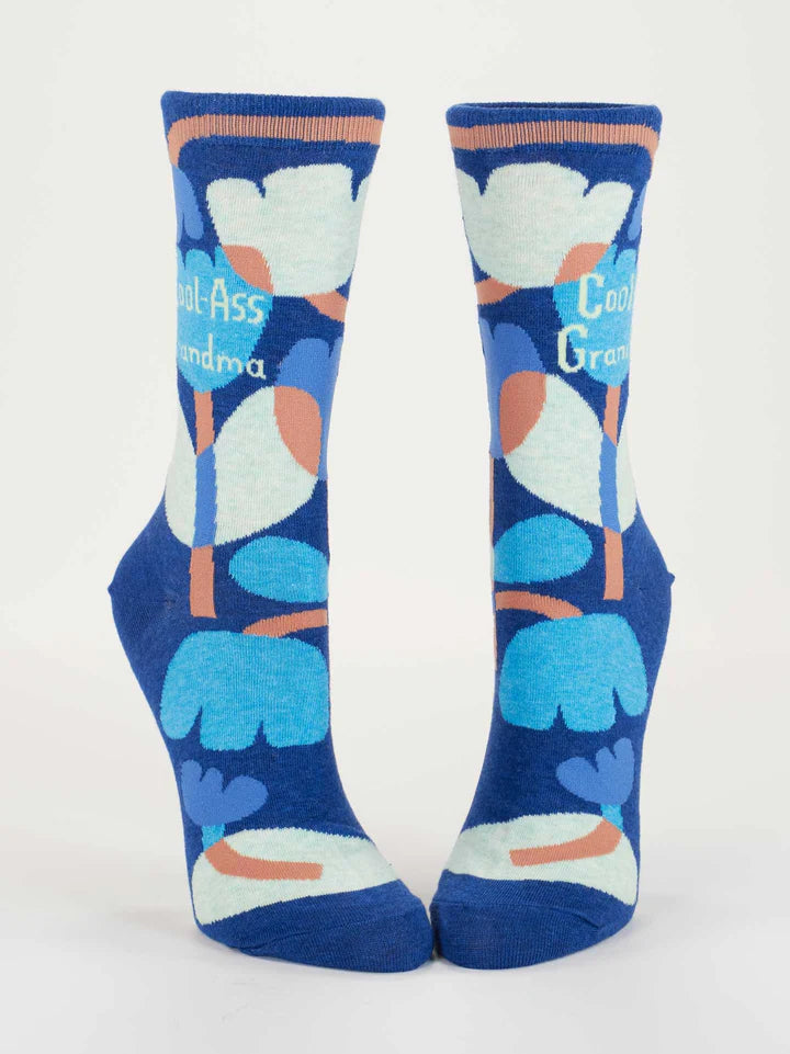 Cool-A** Grandma Crew Socks