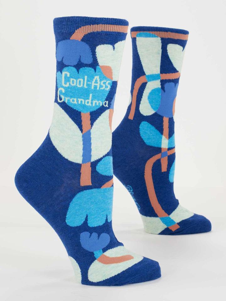 Cool-A** Grandma Crew Socks