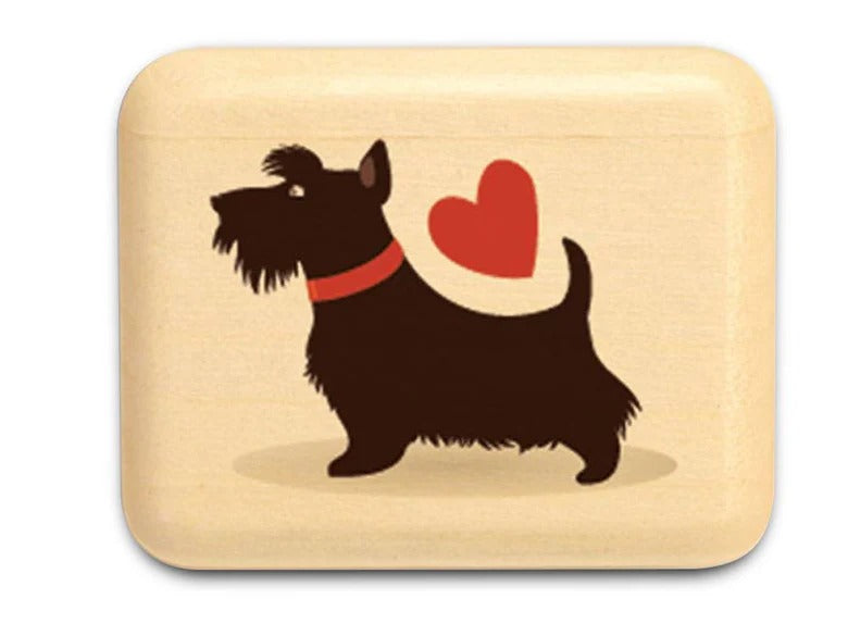 2" Flat Narrow Box Aspen Scottie Love