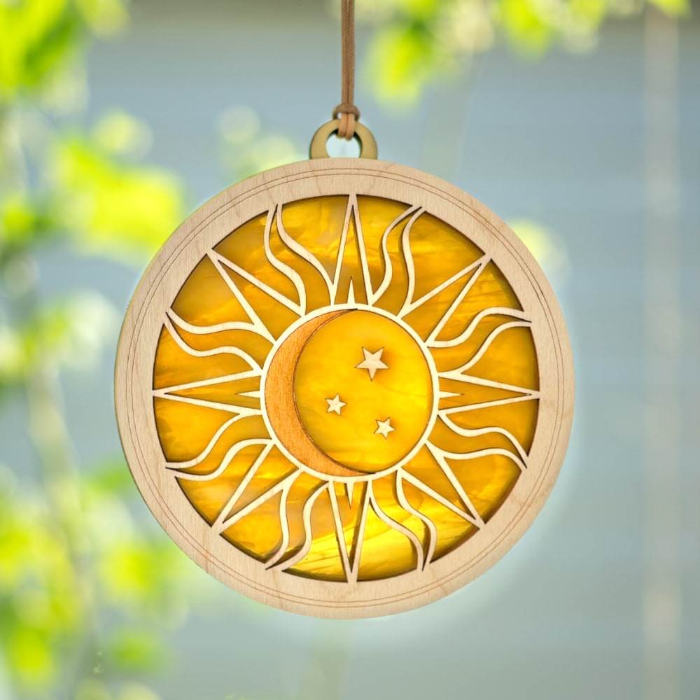 Suncatcher Sunburst Honey Swirl