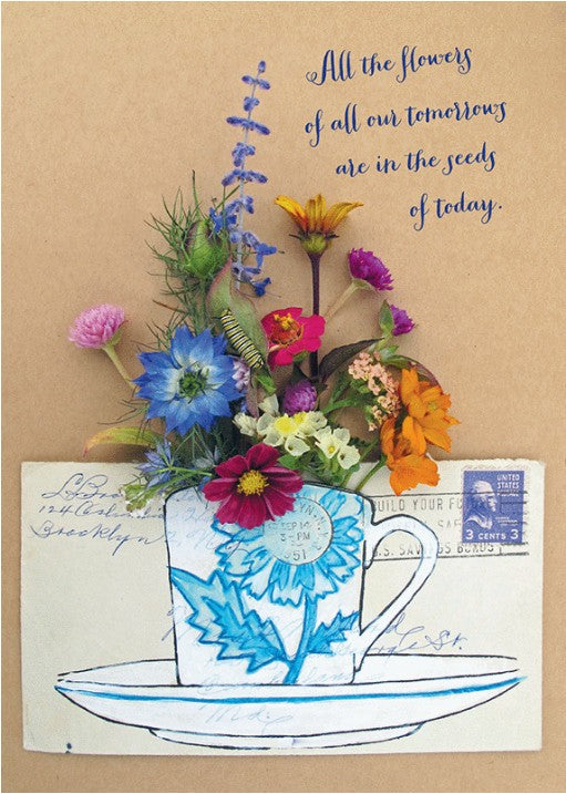 Birthday Card - Tiny Bouquet #1